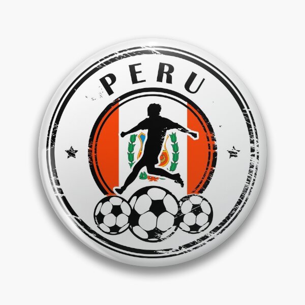 Item preview, Design with football, name and flag of Peru designed and sold by studio838.
