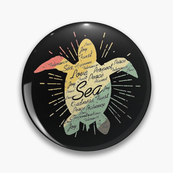 Item preview, Skip a Straw Save a Turtle Vintage Environmental Protection Inspirational words designed and sold by alenaz.