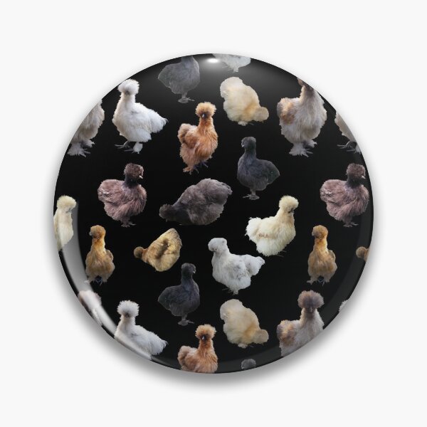 Item preview, Silkie Bantams on Black designed and sold by StandoutSilkies.