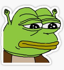 Shrek Pepe Sticker