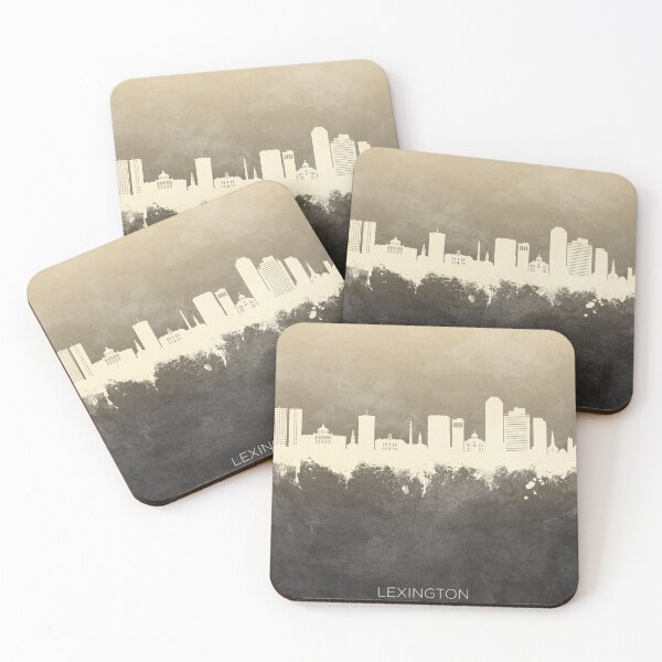 Artikelvorschau, Lexington Kentucky Skyline entworfen und verkauft von ArtPrints.