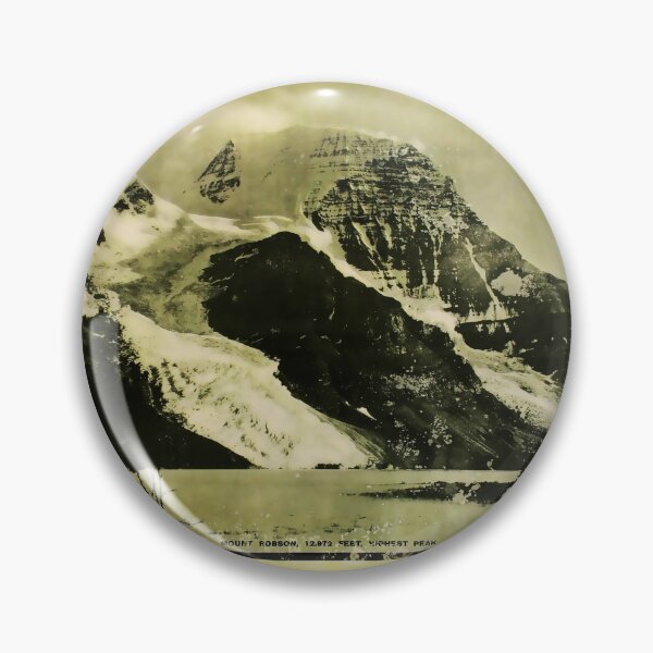 Item preview, Mt Robson vintage travel poster designed and sold by stickart-marek.