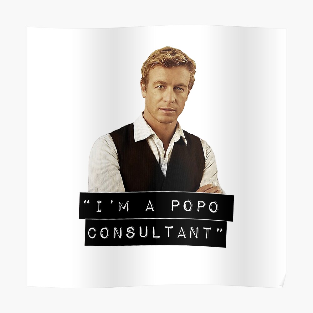 Sticker Le Mentaliste Citation De Patrick Jane Par Bellaraven Redbubble