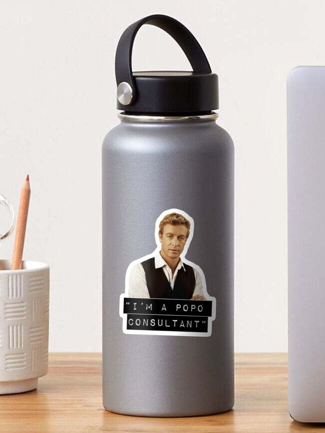 Sticker Le Mentaliste Citation De Patrick Jane Par Bellaraven Redbubble