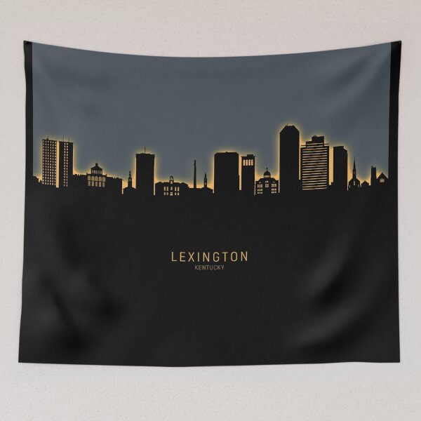 Item preview, Lexington Kentucky Skyline designed and sold by ArtPrints.