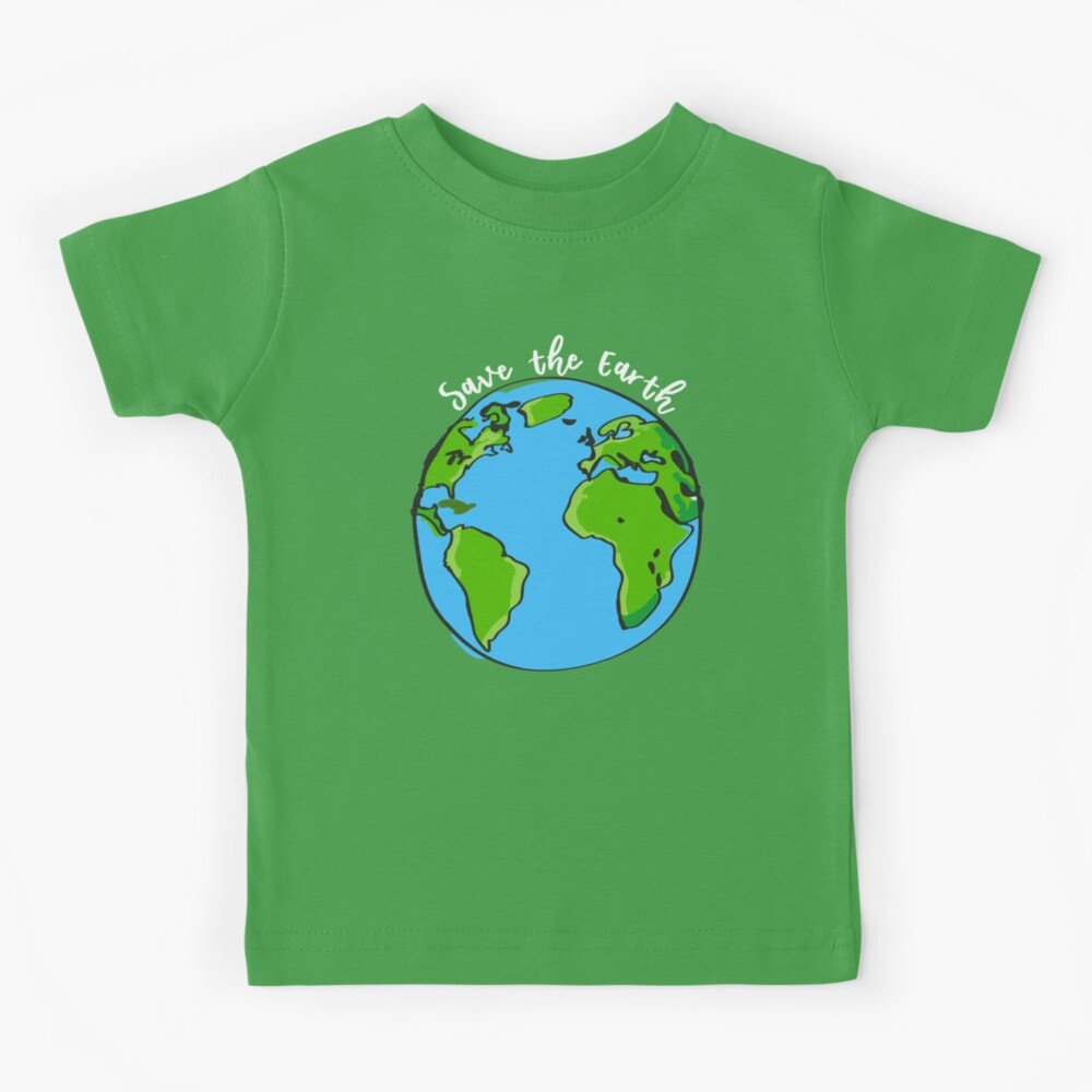  Planet Design Kids' Baseball T-Shirt - Cute Cartoon