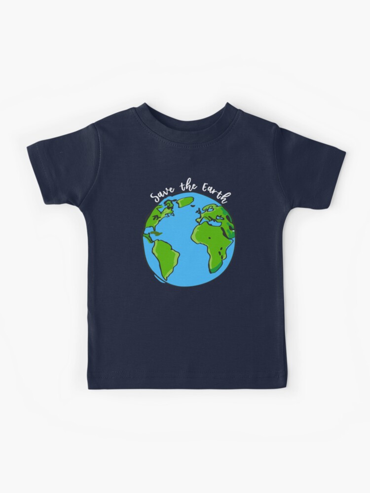  Planet Design Kids' Baseball T-Shirt - Cute Cartoon