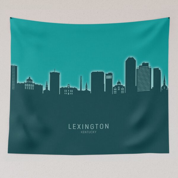 Item preview, Lexington Kentucky Skyline designed and sold by ArtPrints.