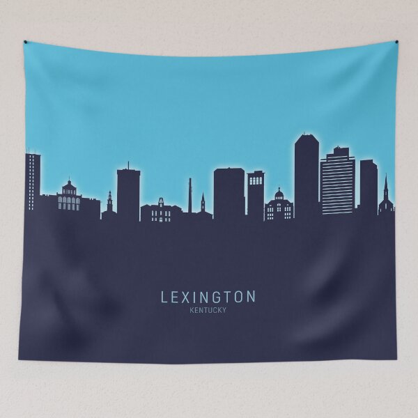 Item preview, Lexington Kentucky Skyline designed and sold by ArtPrints.