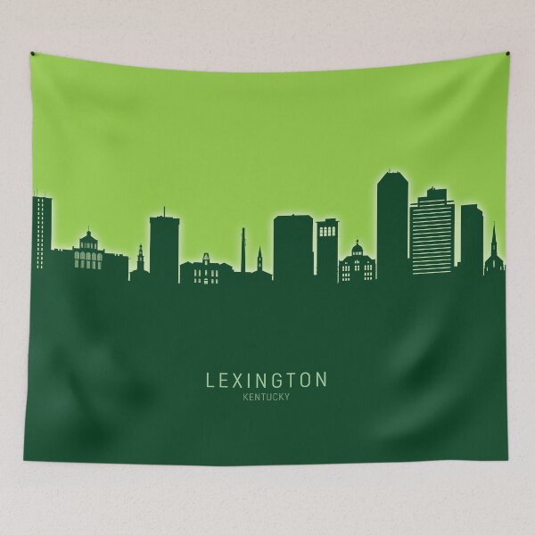 Item preview, Lexington Kentucky Skyline designed and sold by ArtPrints.