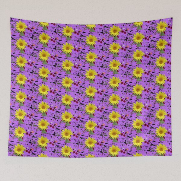 Item preview, Sunflower Random Purple designed and sold by michellelegrand.