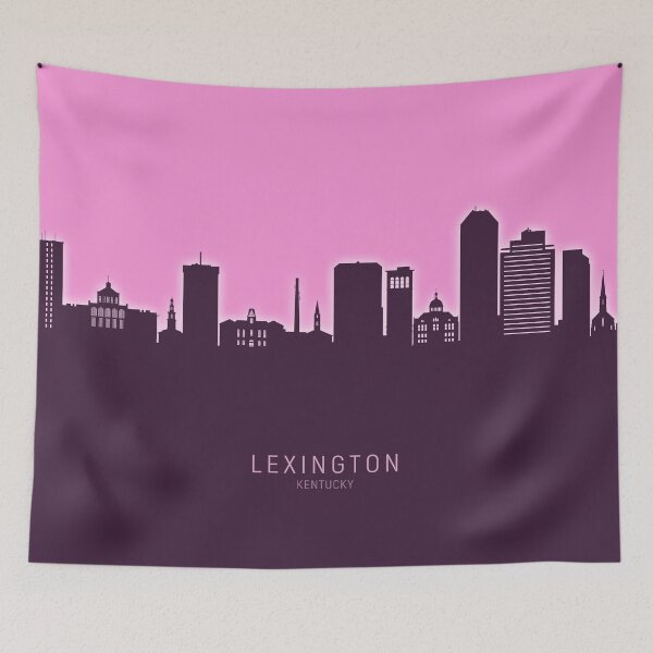 Item preview, Lexington Kentucky Skyline designed and sold by ArtPrints.