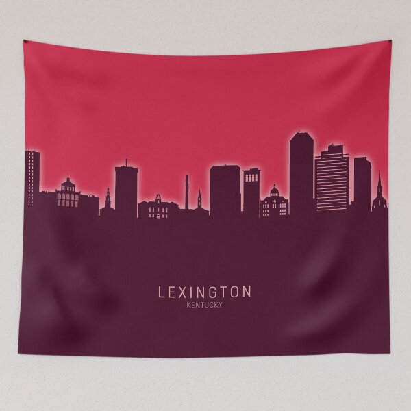 Item preview, Lexington Kentucky Skyline designed and sold by ArtPrints.