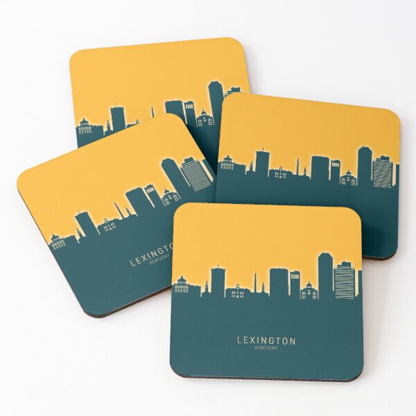 Artikelvorschau, Lexington Kentucky Skyline entworfen und verkauft von ArtPrints.