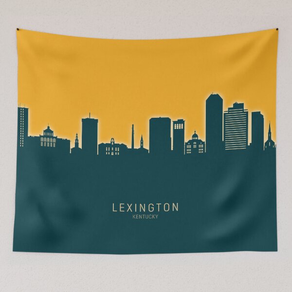 Item preview, Lexington Kentucky Skyline designed and sold by ArtPrints.