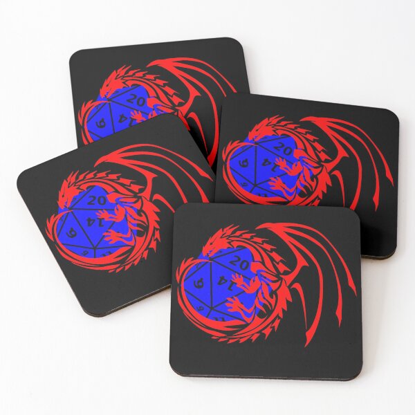 Item preview, Dragon's Horde Collection 1 - Dungeons and Dragons - Red and Blue designed and sold by Dylan Nonya.