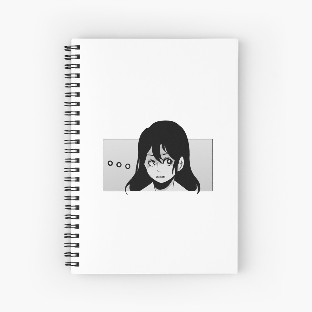 Manga Girl Panel Art Print By Liauditore Redbubble