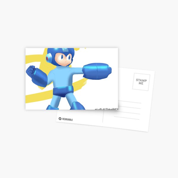 Mega Man Postcard