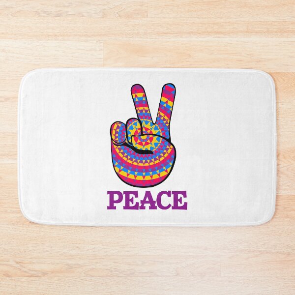 Item preview, colorful peace t-shirt design designed and sold by gideonm.
