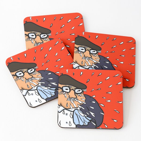 Item preview, Man Sneezing Cartoon designed and sold by Nalidsa Sukprasert.