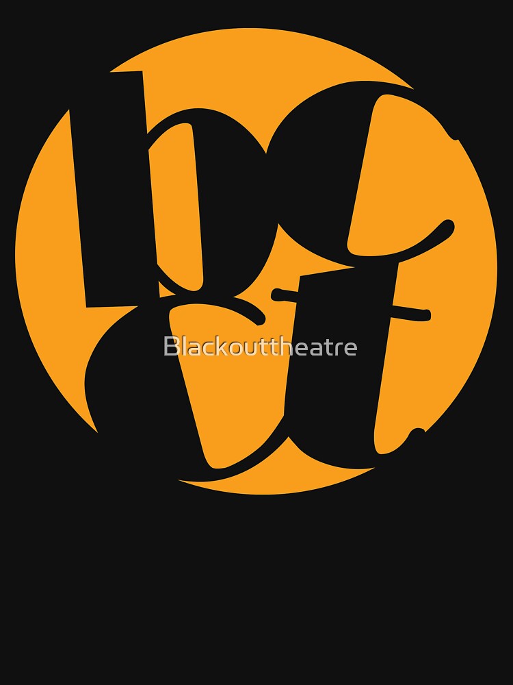 Throwback Blacktown Theatre Company Logo (Gold Print) by Blackouttheatre