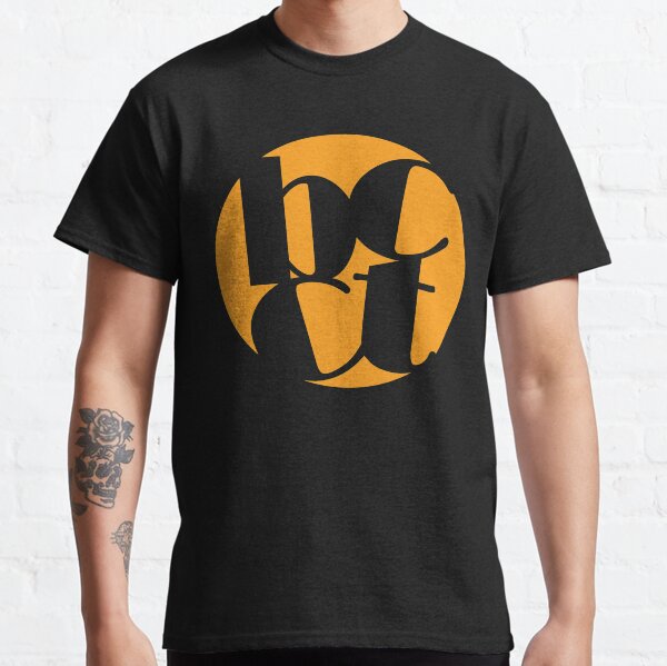 Throwback Blacktown Theatre Company Logo (Gold Print) Classic T-Shirt