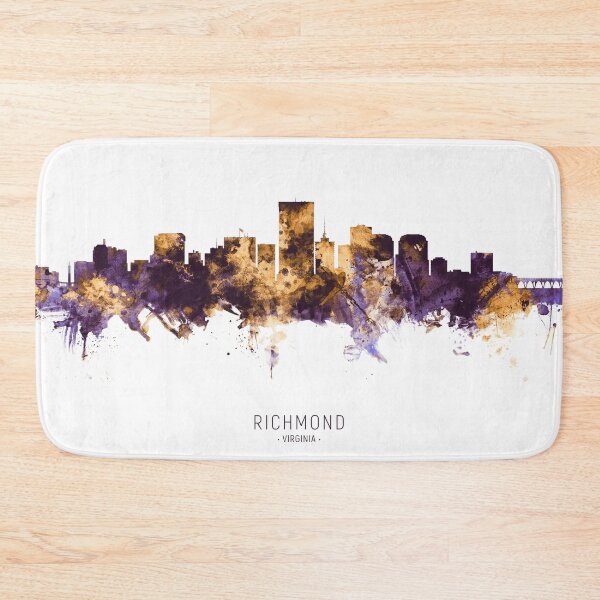 Artikelvorschau, Richmond Virginia Skyline entworfen und verkauft von ArtPrints.
