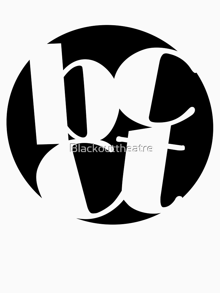 Throwback Blacktown Theatre Company Logo (Black Print) by Blackouttheatre
