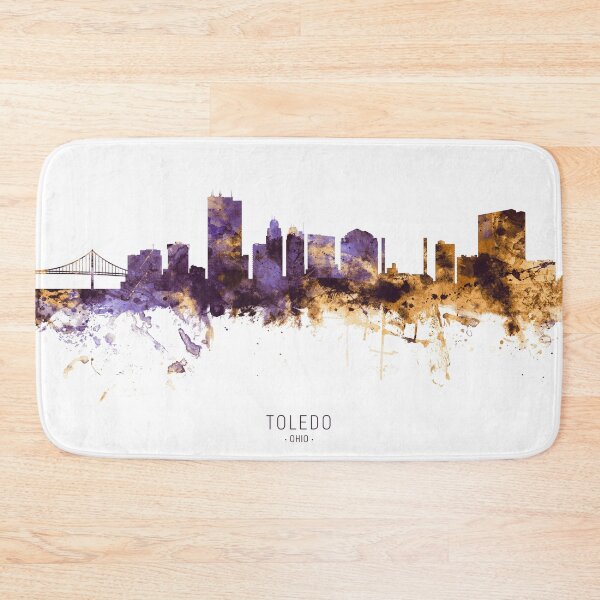 Item preview, Toledo Ohio Skyline designed and sold by ArtPrints.