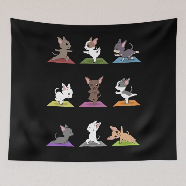 Item preview, Chihuahua Yoga Funny Chihuahua Gift designed and sold by CatRobot.