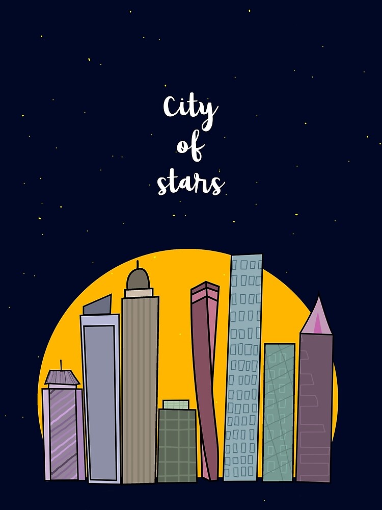 The City Of The Stars: The Land Poster for Sale by emiliohupe