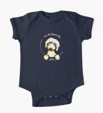 Yellow Labradoodle :: It's All About Me One Piece - Short Sleeve