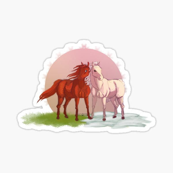 Aperçu de l'œuvre Biar Rose [Cheval] créée et vendue par ScotisFr.