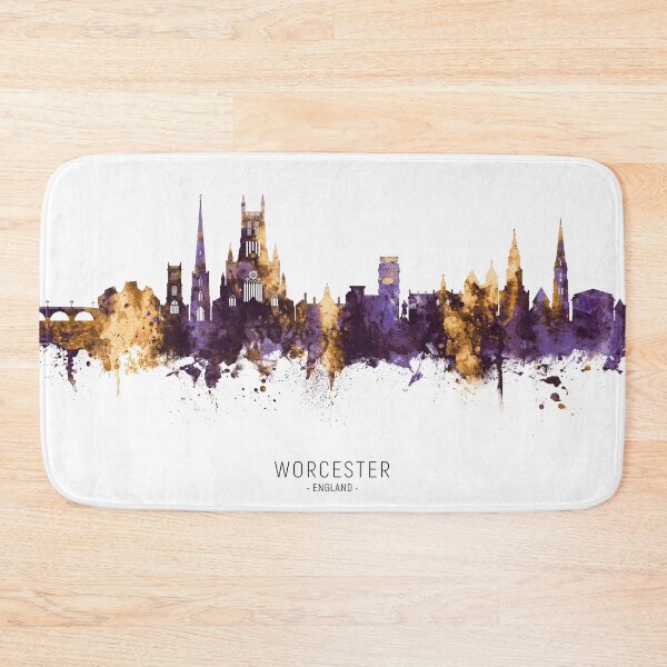 Item preview, Worcester England Skyline designed and sold by ArtPrints.