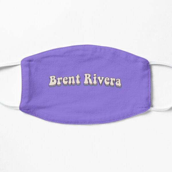Brent Rivera Tik Tok Aesthetic Flat Mask