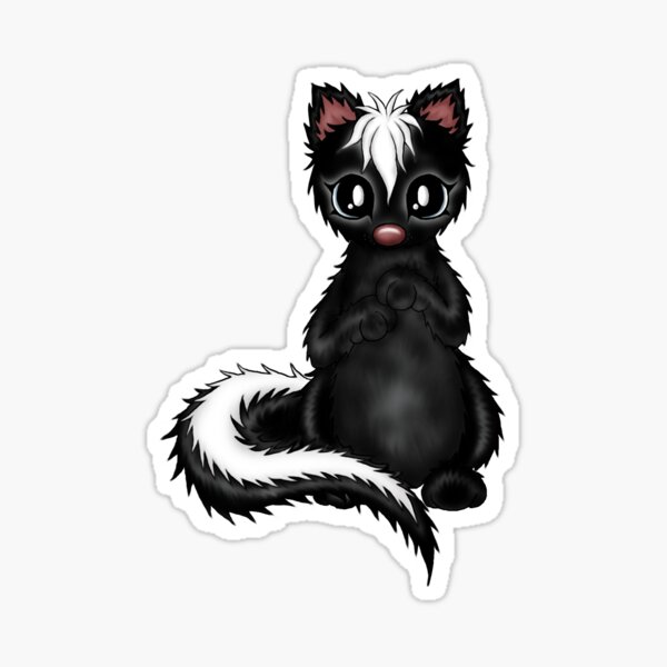 kleines Stinktier Skunk Sticker