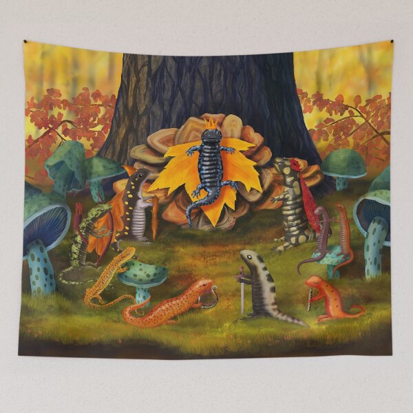 Item preview, The Court of the Salamander King designed and sold by ELMayer.