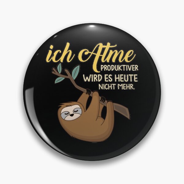 Item preview, I breathe sloth branch hang animal lazy gift designed and sold by redshirtz.