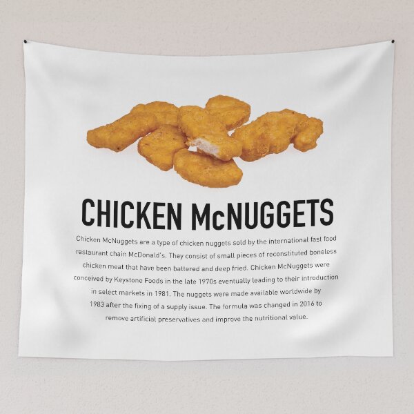 Item preview, Chicken McNuggets designed and sold by Thomas Svanström.