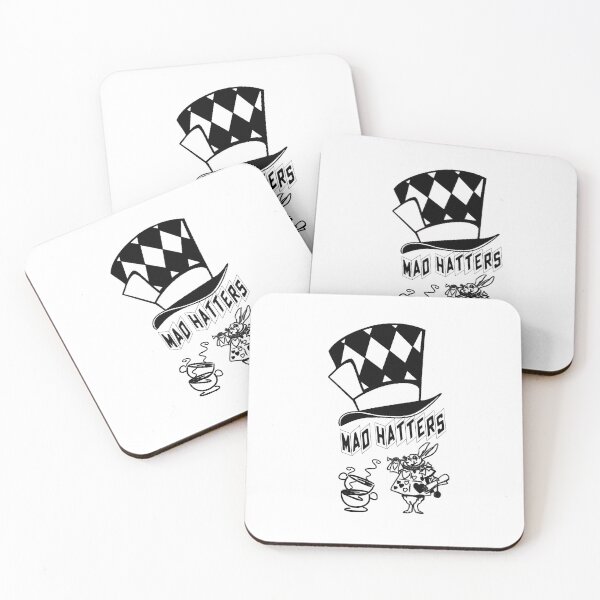 Item preview, Alice Cat Mad Hatter Gone Bonkers Unbirthday Tea Party Fans Vintage Literary Gifts designed and sold by TopTeeShop.