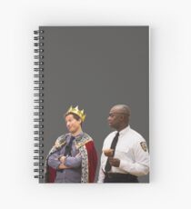 Jake Peralta and Raymond Holt Spiral Notebook