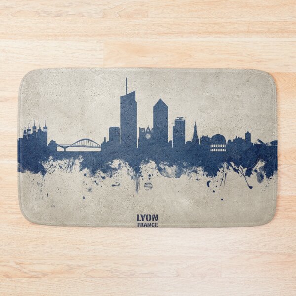 Item preview, Lyon France Skyline designed and sold by ArtPrints.