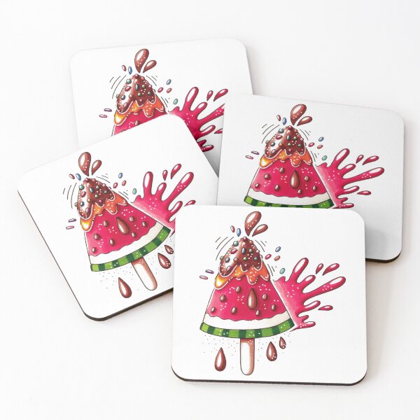 Item preview, Watermelon popsicle designed and sold by Blue Ink Studio.
