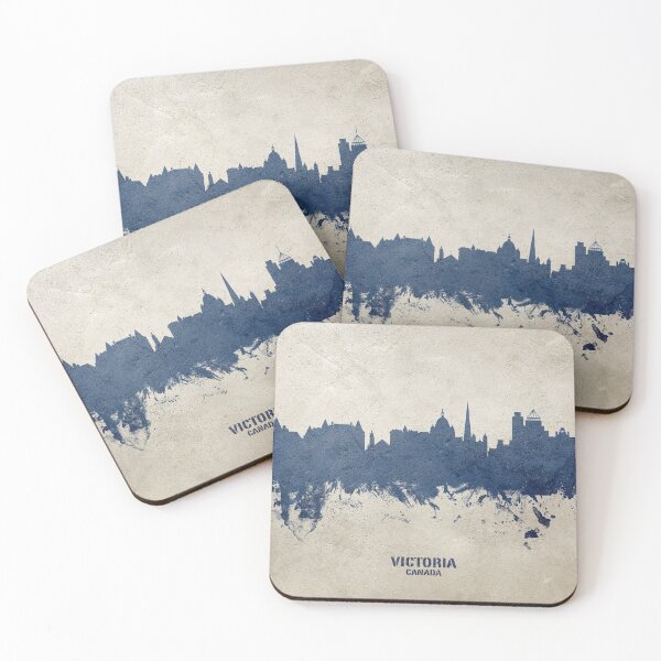 Item preview, Victoria Canada Skyline designed and sold by ArtPrints.