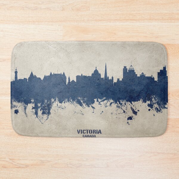 Artikelvorschau, Victoria Canada Skyline entworfen und verkauft von ArtPrints.
