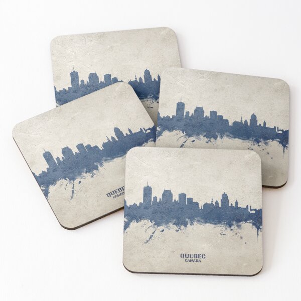 Item preview, Quebec Canada Skyline designed and sold by ArtPrints.