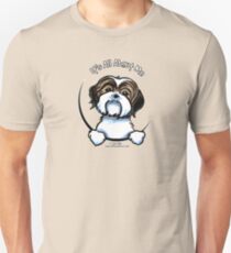 Brown/White Shih Tzu :: It's All About Me Unisex T-Shirt