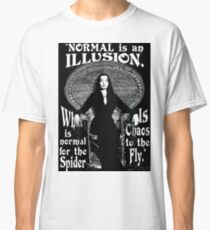 Morticia Addams - "Normal ist eine Illusion ..." Classic T-Shirt