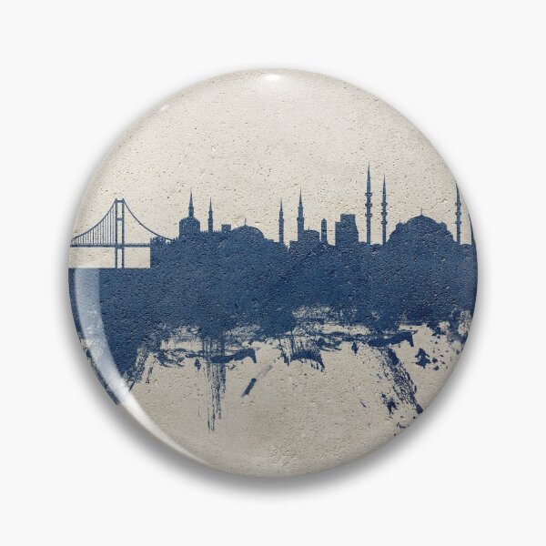 Artikelvorschau, Istanbul Turkey Skyline entworfen und verkauft von ArtPrints.