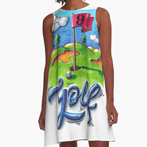 Item preview, Golf course designed and sold by Blue Ink Studio.